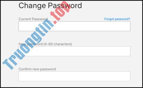 Cách&nbsp;đổi&nbsp;mật&nbsp;khẩu&nbsp;tài&nbsp;khoản&nbsp;Netflix