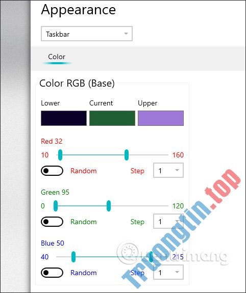 Cách&nbsp;đổi&nbsp;màu&nbsp;thanh&nbsp;Taskbar&nbsp;Windows&nbsp;10