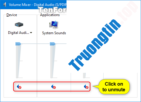 Cách&nbsp;tắt/bật&nbsp;âm&nbsp;lượng&nbsp;trong&nbsp;Windows&nbsp;10