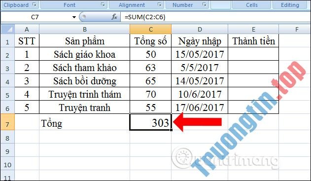 Cách xóa công thức nhanh trên Excel