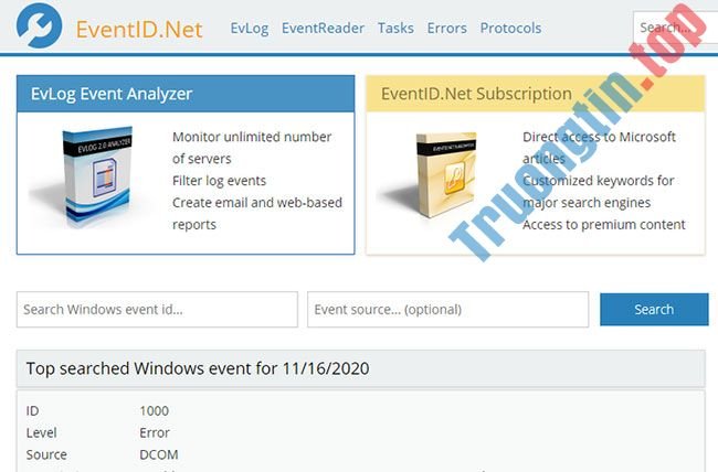 Cách&nbsp;khắc&nbsp;phục&nbsp;sự&nbsp;cố&nbsp;Windows&nbsp;bằng&nbsp;nhật&nbsp;ký&nbsp;Event&nbsp;Viewer