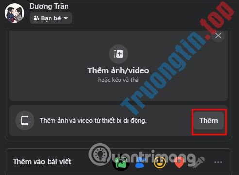 Cách&nbsp;đăng&nbsp;ảnh&nbsp;từ&nbsp;điện&nbsp;thoại&nbsp;lên&nbsp;Facebook&nbsp;máy&nbsp;tính