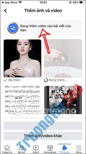 Cách&nbsp;đăng&nbsp;ảnh&nbsp;từ&nbsp;điện&nbsp;thoại&nbsp;lên&nbsp;Facebook&nbsp;máy&nbsp;tính