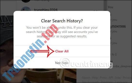 Hướng&nbsp;dẫn&nbsp;xóa&nbsp;lịch&nbsp;sử&nbsp;tìm&nbsp;kiếm&nbsp;Instagram
