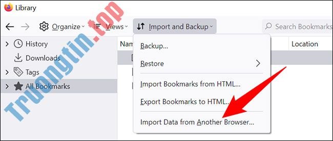 Tất&nbsp;tần&nbsp;tật&nbsp;cách&nbsp;nhập&nbsp;dữ&nbsp;liệu&nbsp;bookmark&nbsp;vào&nbsp;Mozilla&nbsp;Firefox