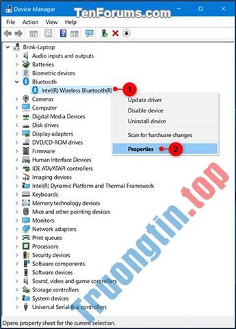 Cách&nbsp;kiểm&nbsp;tra&nbsp;phiên&nbsp;bản&nbsp;Bluetooth&nbsp;trong&nbsp;Windows&nbsp;10
