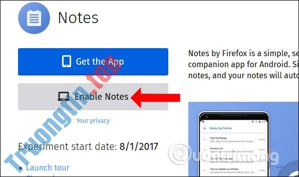 Cách&nbsp;sử&nbsp;dụng&nbsp;tiện&nbsp;ích&nbsp;ghi&nbsp;chú&nbsp;Firefox&nbsp;Notes