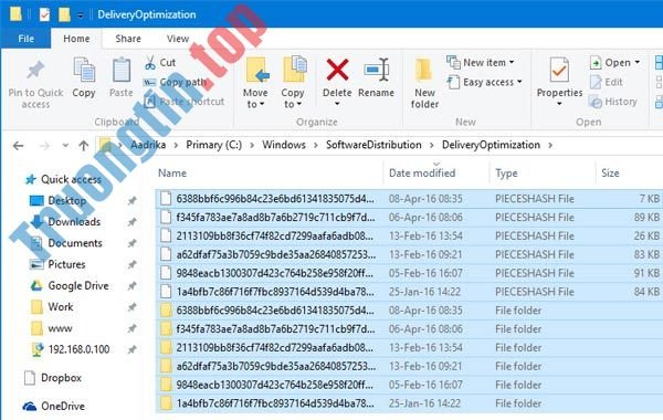 Xóa Cache Windows 10 update để giải phóng không gian bộ nhớ 11 Xóa Cache Windows 10 update để giải phóng không gian bộ nhớ