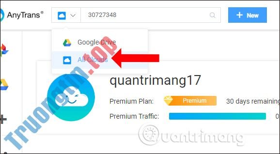 Cách&nbsp;dùng&nbsp;AnyTrans&nbsp;for&nbsp;Cloud&nbsp;quản&nbsp;lý&nbsp;dịch&nbsp;vụ&nbsp;đám&nbsp;mây