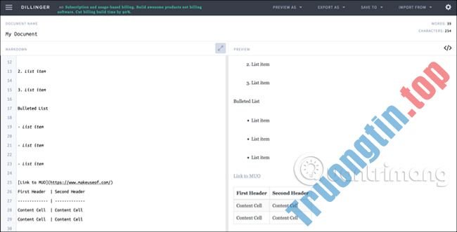 6&nbsp;trình&nbsp;soạn&nbsp;thảo&nbsp;và&nbsp;chuyển&nbsp;đổi&nbsp;Markdown&nbsp;trực&nbsp;tuyến&nbsp;miễn&nbsp;phí&nbsp;tốt&nbsp;nhất