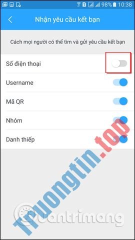 Cách&nbsp;chặn&nbsp;kết&nbsp;bạn&nbsp;Zalo&nbsp;thông&nbsp;qua&nbsp;số&nbsp;điện&nbsp;thoại