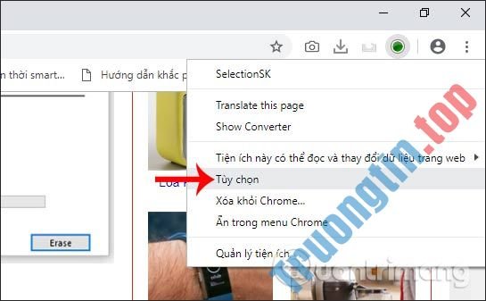 Cách&nbsp;thêm&nbsp;tùy&nbsp;chọn&nbsp;cho&nbsp;menu&nbsp;chuột&nbsp;phải&nbsp;trên&nbsp;Chrome