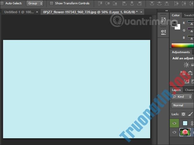 Cách&nbsp;đổi&nbsp;màu&nbsp;phông&nbsp;nền&nbsp;trong&nbsp;Photoshop