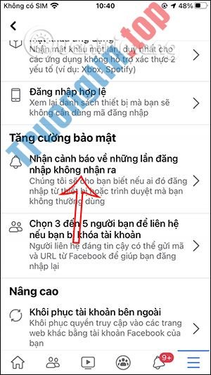 Cách&nbsp;bật&nbsp;thông&nbsp;báo&nbsp;đăng&nbsp;nhập&nbsp;Facebook&nbsp;trái&nbsp;phép