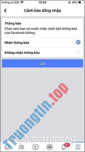 Cách&nbsp;bật&nbsp;thông&nbsp;báo&nbsp;đăng&nbsp;nhập&nbsp;Facebook&nbsp;trái&nbsp;phép