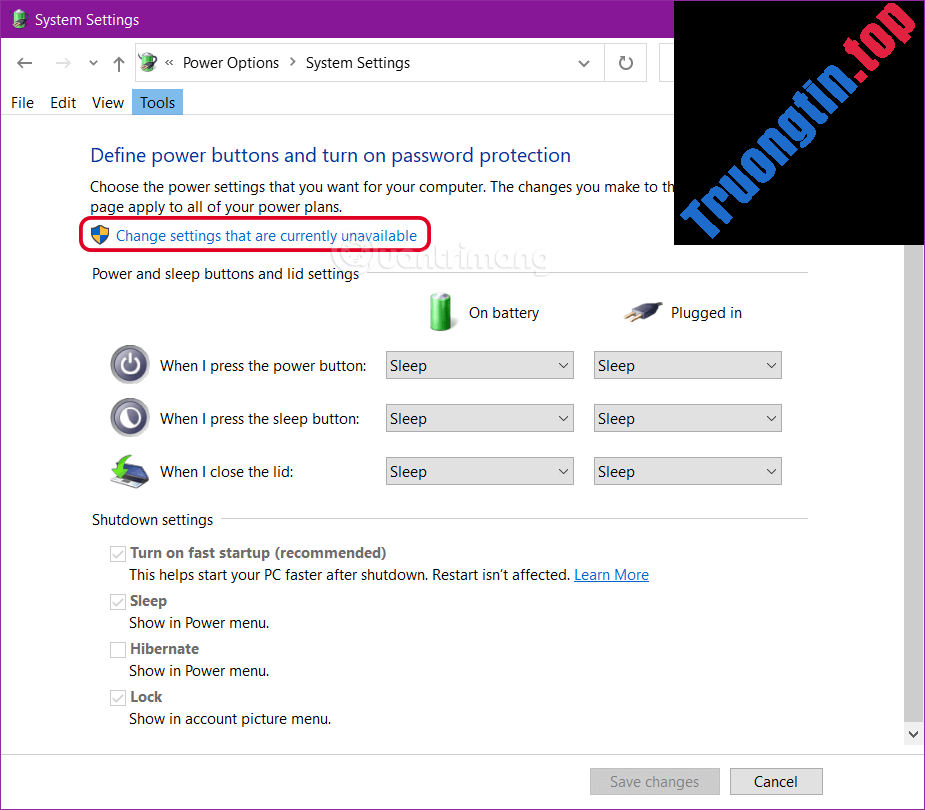 6&nbsp;Cách&nbsp;bật/tắt&nbsp;chế&nbsp;độ&nbsp;ngủ&nbsp;đông&nbsp;trên&nbsp;Windows&nbsp;10&nbsp;(Hibernate)