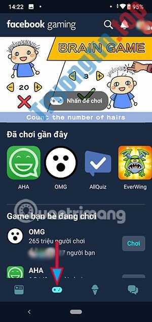 Trải&nbsp;nghiệm&nbsp;Facebook&nbsp;Gaming&nbsp;trên&nbsp;điện&nbsp;thoại