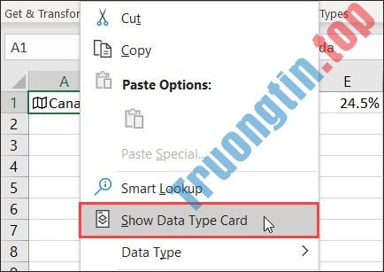 Cách&nbsp;dùng&nbsp;tính&nbsp;năng&nbsp;Geography&nbsp;trong&nbsp;Excel