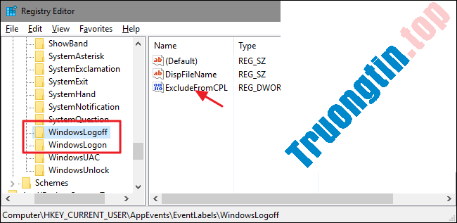 Cách&nbsp;thay&nbsp;đổi&nbsp;âm&nbsp;báo&nbsp;khi&nbsp;Logoff,&nbsp;Logon&nbsp;và&nbsp;tắt&nbsp;máy&nbsp;trên&nbsp;Windows&nbsp;10