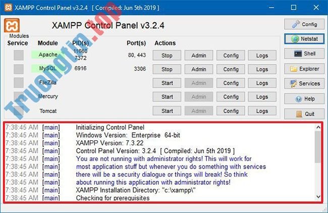 Cách&nbsp;cài&nbsp;đặt&nbsp;XAMPP&nbsp;trên&nbsp;Windows&nbsp;10