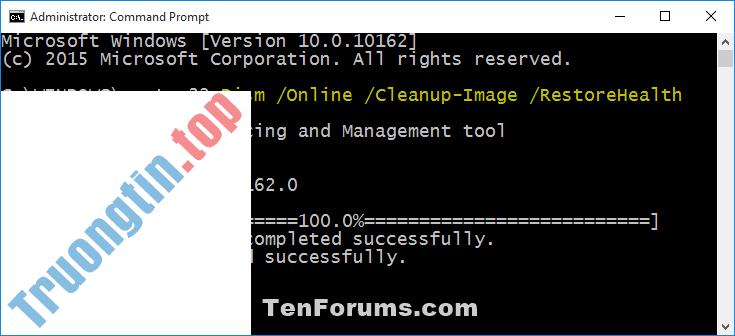 Cách&nbsp;sửa&nbsp;image&nbsp;Windows&nbsp;10&nbsp;với&nbsp;DISM