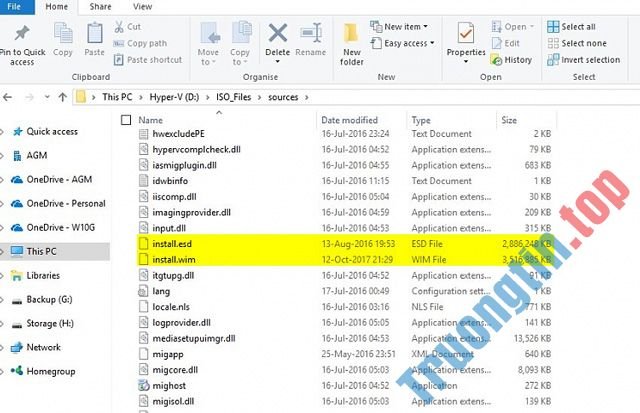 Cách chuyển đổi file ESD sang WIM sử dụng DISM trên Windows 10