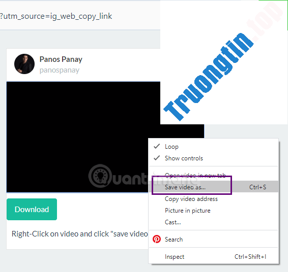 Cách&nbsp;download&nbsp;video&nbsp;Instagram&nbsp;trên&nbsp;điện&nbsp;thoại,&nbsp;máy&nbsp;tính