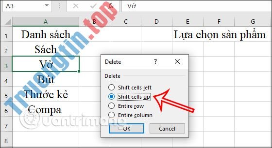 Cách&nbsp;chỉnh&nbsp;sửa&nbsp;danh&nbsp;sách&nbsp;xổ&nbsp;xuống&nbsp;trong&nbsp;Excel