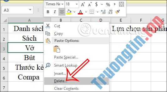 Cách&nbsp;chỉnh&nbsp;sửa&nbsp;danh&nbsp;sách&nbsp;xổ&nbsp;xuống&nbsp;trong&nbsp;Excel