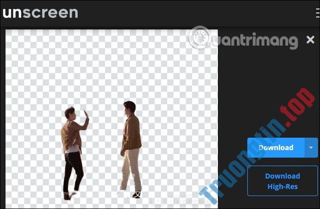 1️⃣】 Cách tách nền video, ảnh GIF trên Unscreen - Trường Tín™