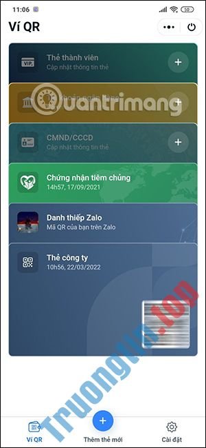 Cách&nbsp;lưu&nbsp;CCCD,&nbsp;thẻ&nbsp;ngân&nbsp;hàng,...&nbsp;vào&nbsp;Zalo