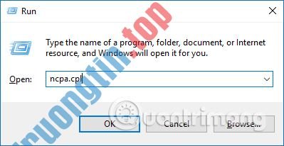Cách&nbsp;mở&nbsp;Network&nbsp;Connections&nbsp;trên&nbsp;Windows&nbsp;10