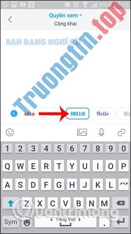 Cách&nbsp;đổi&nbsp;kiểu&nbsp;chữ&nbsp;khi&nbsp;tạo&nbsp;nhật&nbsp;ký&nbsp;Zalo