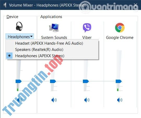 Cách&nbsp;tắt&nbsp;tiếng&nbsp;ứng&nbsp;dụng&nbsp;bất&nbsp;kỳ&nbsp;trên&nbsp;Windows&nbsp;10