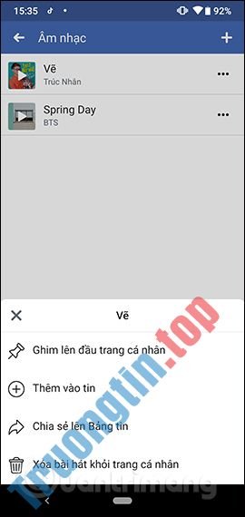 Cách&nbsp;phát&nbsp;nhạc&nbsp;trên&nbsp;trang&nbsp;cá&nbsp;nhân&nbsp;Facebook