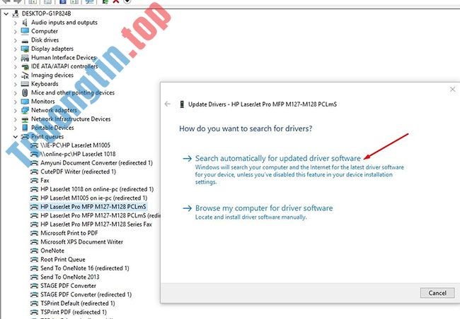 Cách&nbsp;sửa&nbsp;lỗi&nbsp;Driver&nbsp;Is&nbsp;Unavailable&nbsp;On&nbsp;Printer&nbsp;trên&nbsp;Windows&nbsp;10
