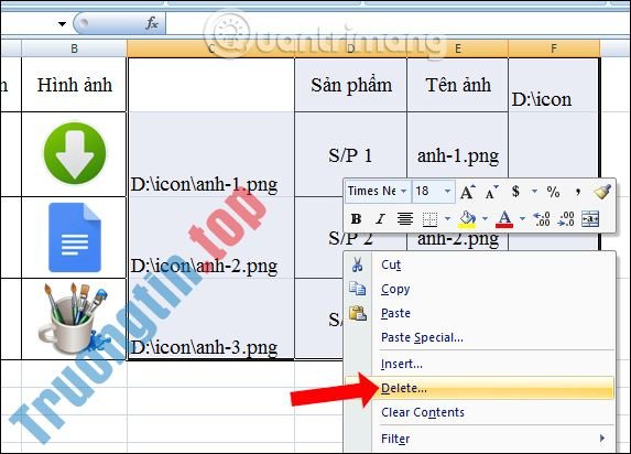 Cách&nbsp;chèn&nbsp;ảnh&nbsp;hàng&nbsp;loạt&nbsp;vào&nbsp;ô&nbsp;Excel