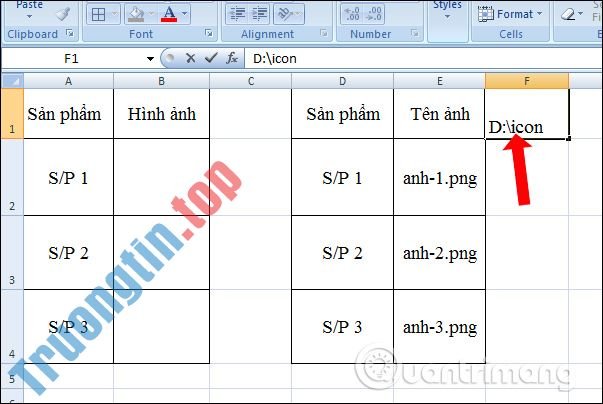 Cách&nbsp;chèn&nbsp;ảnh&nbsp;hàng&nbsp;loạt&nbsp;vào&nbsp;ô&nbsp;Excel