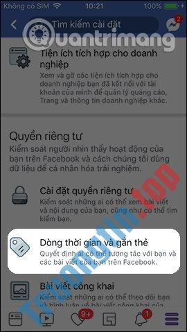 Thiết&nbsp;lập&nbsp;chế&nbsp;độ&nbsp;quản&nbsp;lý&nbsp;bài&nbsp;đăng&nbsp;được&nbsp;tag&nbsp;trên&nbsp;Facebook