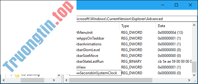 Cách&nbsp;hiện&nbsp;giây&nbsp;đồng&nbsp;hồ&nbsp;trên&nbsp;thanh&nbsp;Taskbar&nbsp;Windows&nbsp;10