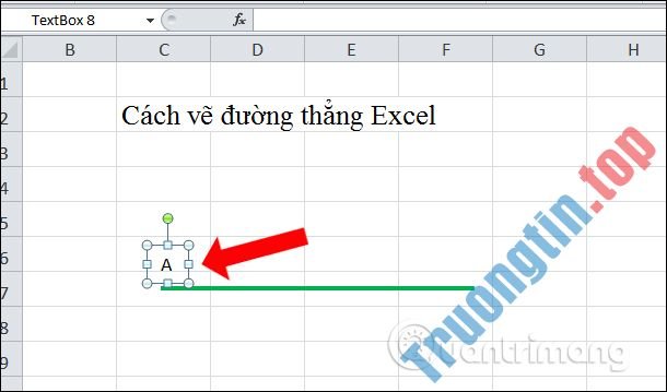 Cách&nbsp;vẽ&nbsp;đường&nbsp;thẳng,&nbsp;vẽ&nbsp;mũi&nbsp;tên&nbsp;trong&nbsp;Excel