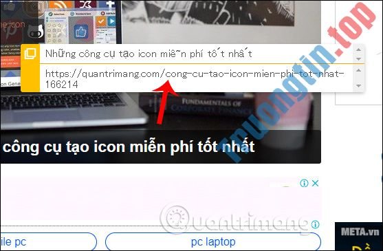 Cách&nbsp;copy&nbsp;nhanh&nbsp;link&nbsp;nhúng&nbsp;trong&nbsp;văn&nbsp;bản&nbsp;trên&nbsp;Chrome