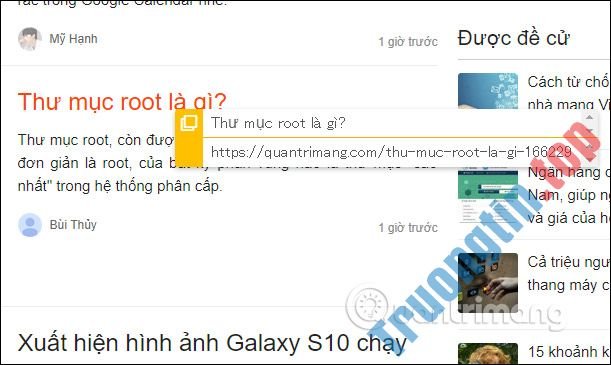 Cách&nbsp;copy&nbsp;nhanh&nbsp;link&nbsp;nhúng&nbsp;trong&nbsp;văn&nbsp;bản&nbsp;trên&nbsp;Chrome
