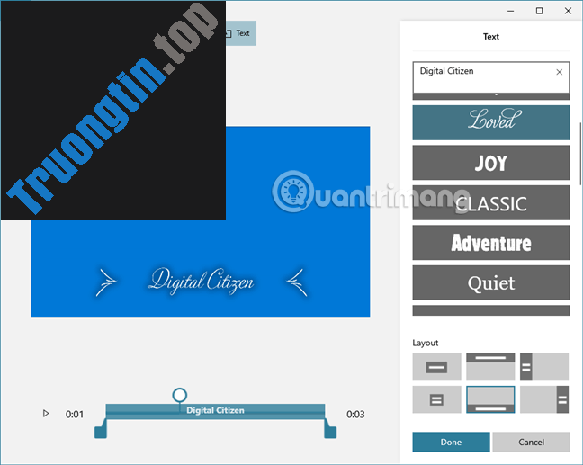 Cách&nbsp;sử&nbsp;dụng&nbsp;Video&nbsp;Editor&nbsp;trên&nbsp;Windows&nbsp;10