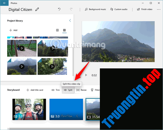 Cách&nbsp;sử&nbsp;dụng&nbsp;Video&nbsp;Editor&nbsp;trên&nbsp;Windows&nbsp;10