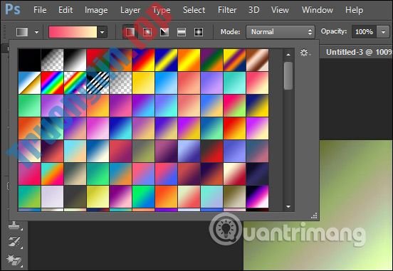Hướng&nbsp;dẫn&nbsp;dùng&nbsp;công&nbsp;cụ&nbsp;Gradient&nbsp;trong&nbsp;Photoshop