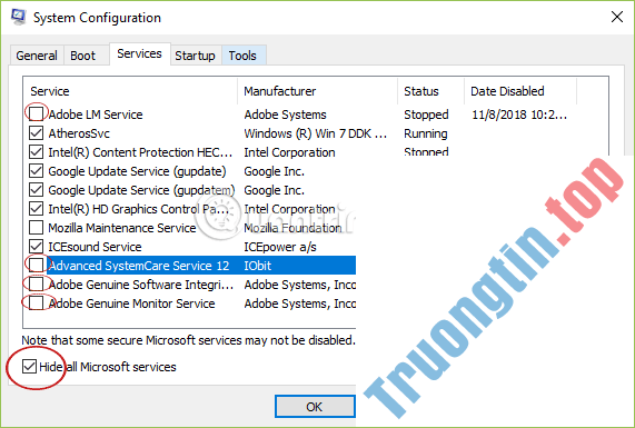 Tắt&nbsp;các&nbsp;chương&nbsp;trình&nbsp;khởi&nbsp;động&nbsp;cùng&nbsp;hệ&nbsp;thống&nbsp;trên&nbsp;Windows&nbsp;10