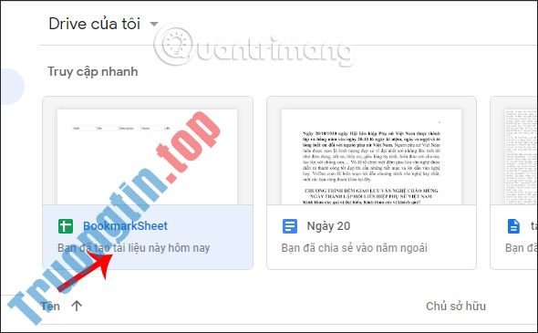 Cách&nbsp;lưu&nbsp;website&nbsp;Chrome&nbsp;vào&nbsp;Google&nbsp;Sheets