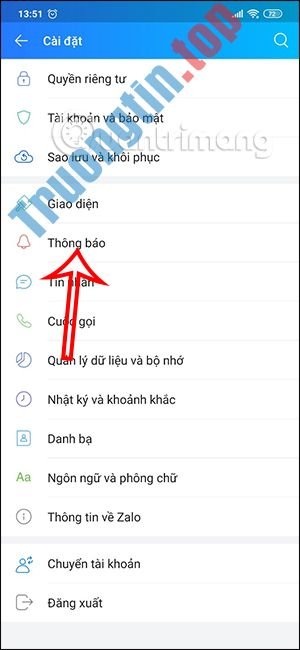 Cách&nbsp;đổi&nbsp;âm&nbsp;thanh&nbsp;thông&nbsp;báo&nbsp;trên&nbsp;Zalo