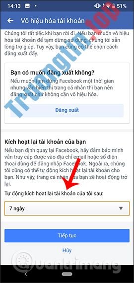 Hướng&nbsp;dẫn&nbsp;xóa&nbsp;Facebook&nbsp;tạm&nbsp;thời,&nbsp;vĩnh&nbsp;viễn&nbsp;trên&nbsp;Android